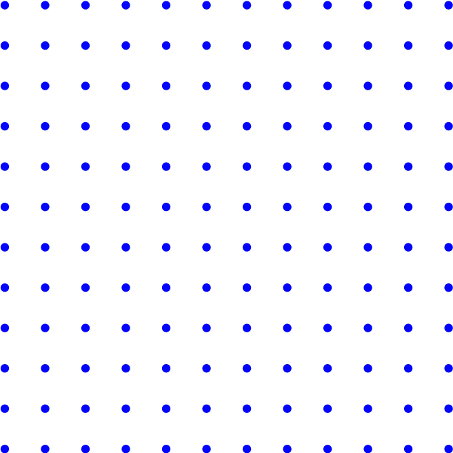 Patrón de puntos decorativo