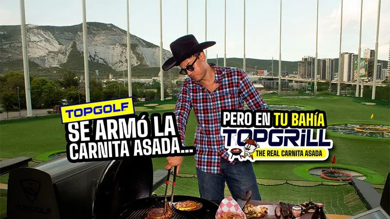 TU CARNITA ASADA EN TOPGOLF
